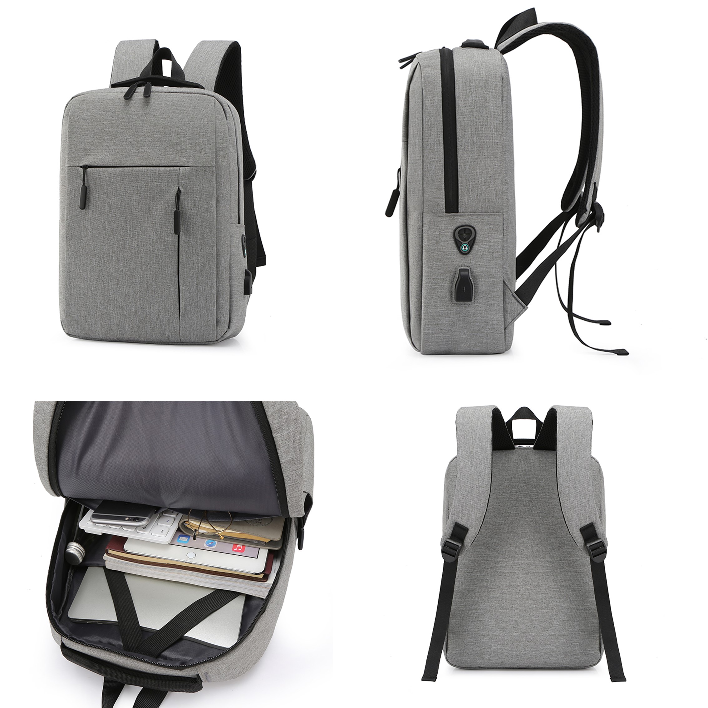 Waterproof Business Computer Bag bagpack Travel Back Pack 3