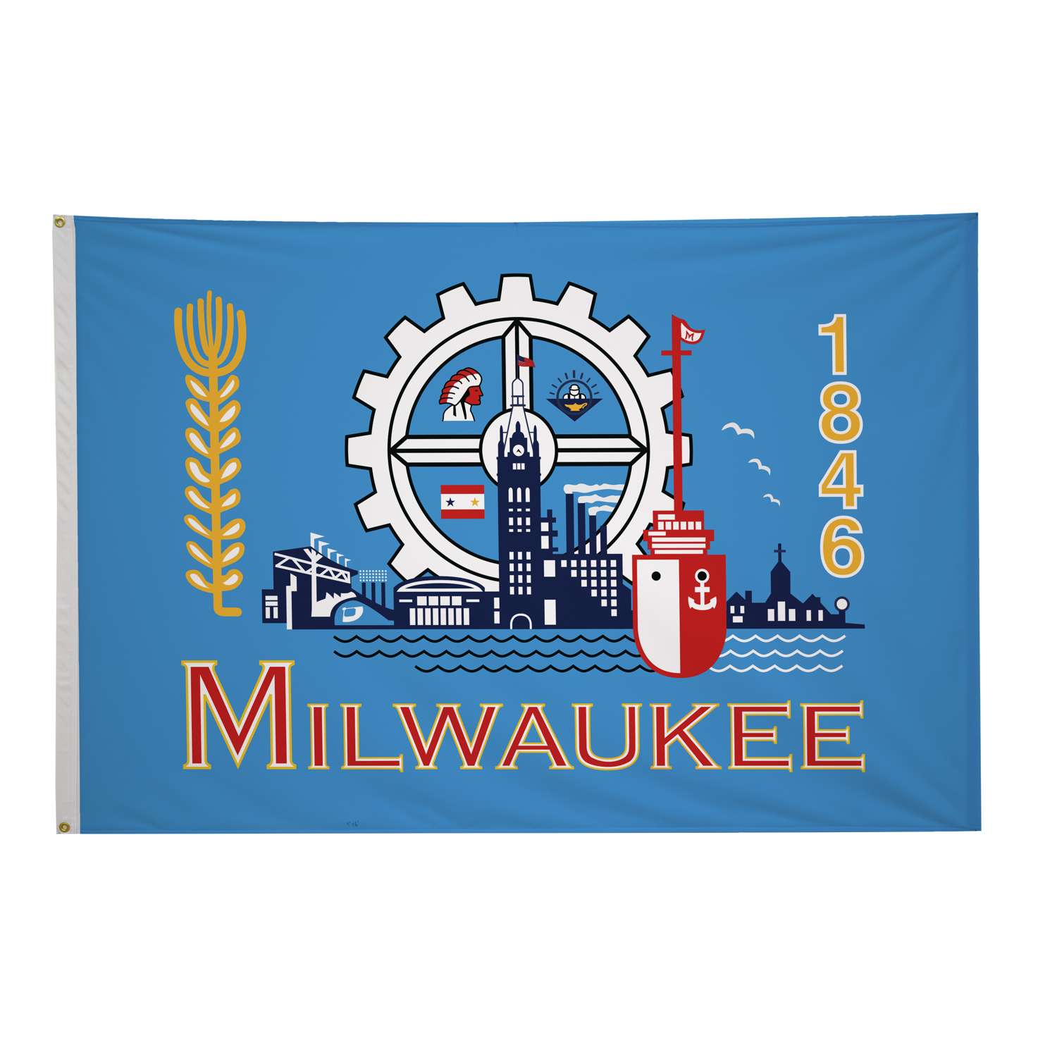 4' x 6' City Flag