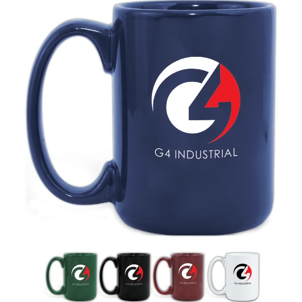 15 Oz. Glossy Mighty Coffee Mug