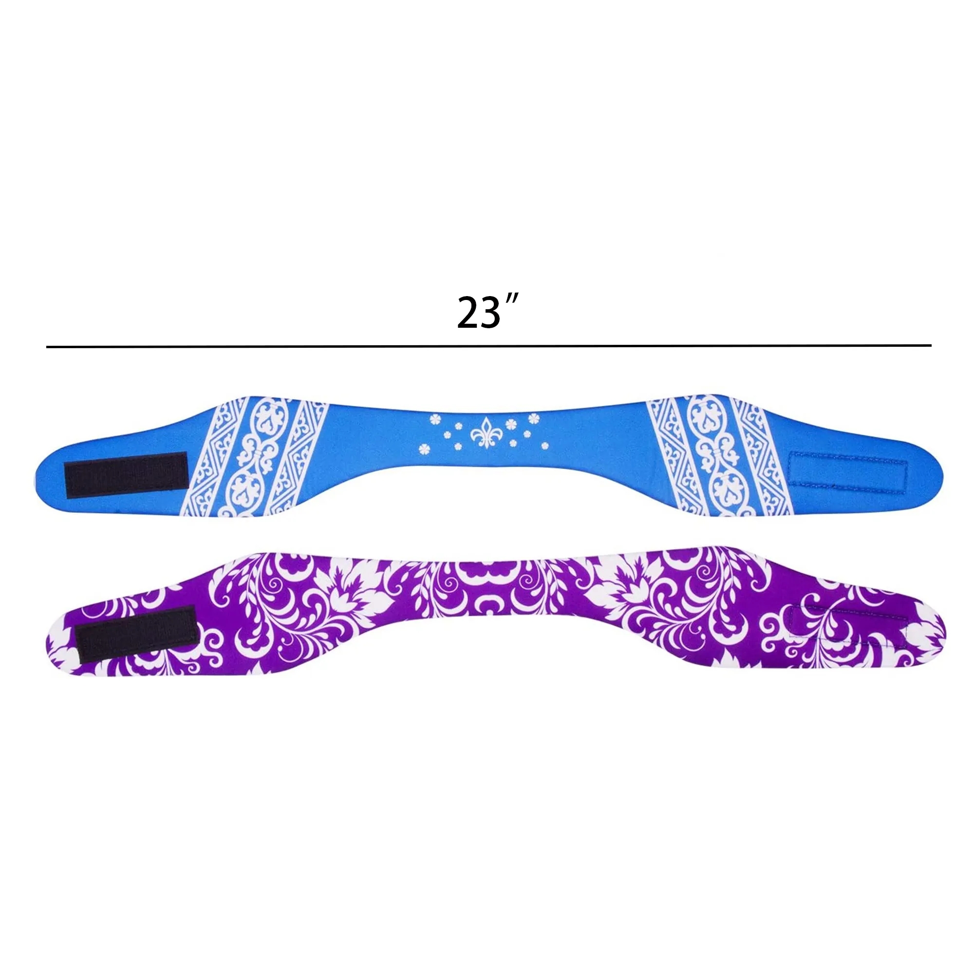 MOQ 50pcs 23" Neoprene Swimming Headband Ear Protection 2