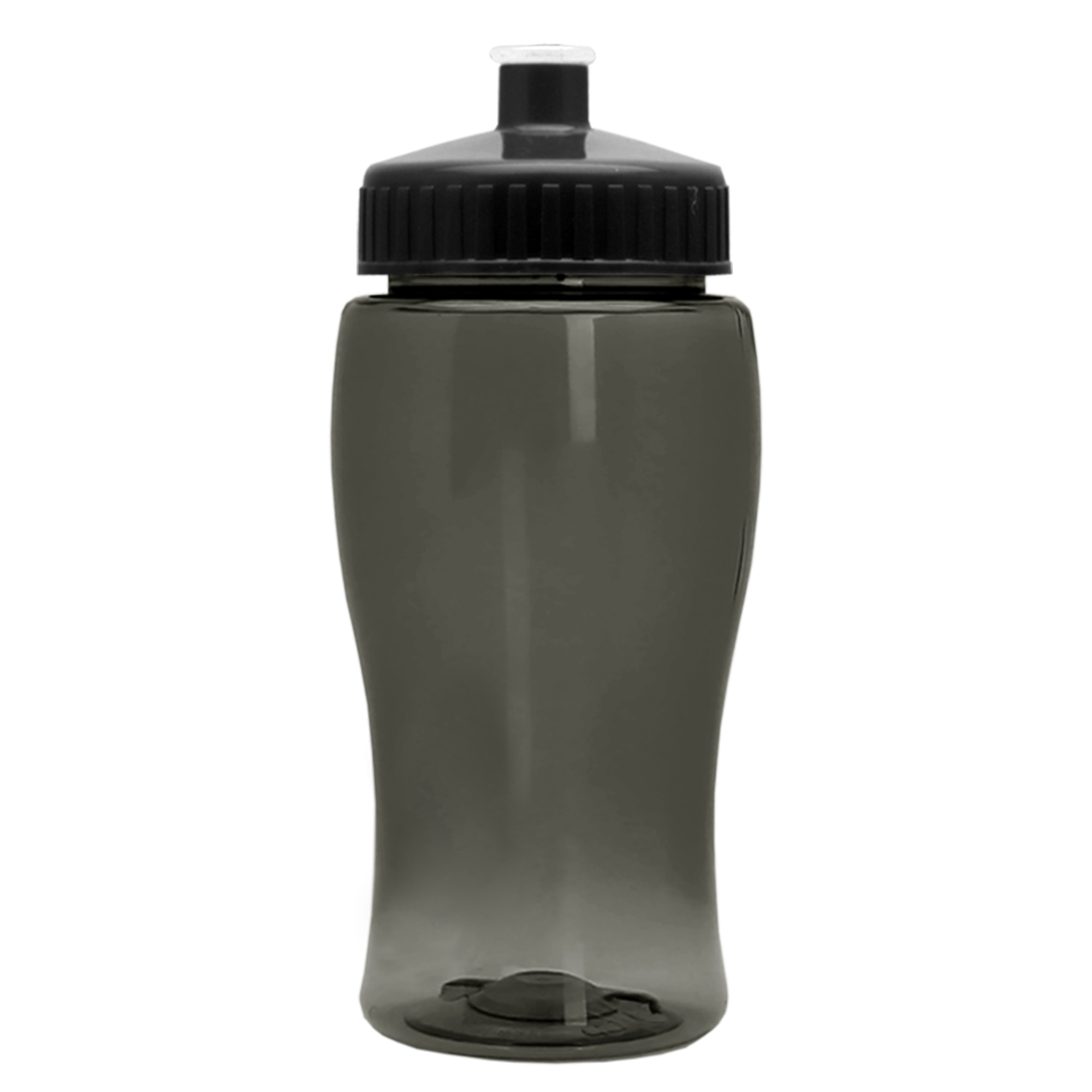 Poly-Pure Jr. - 18 oz. Transparent Bottle with Push pull 24