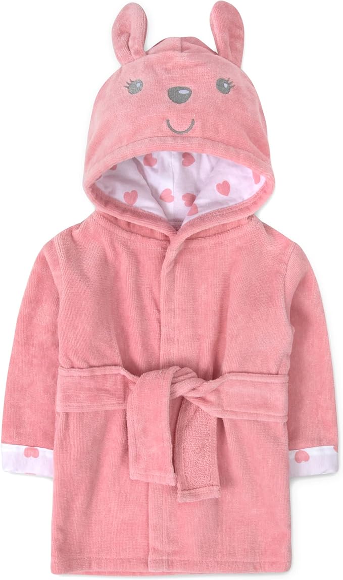 Baby Animal Bathrobe with Tie Closure 6