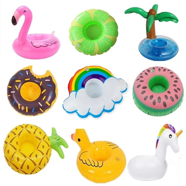 Inflatable Floating Coaster Cup Holder 1