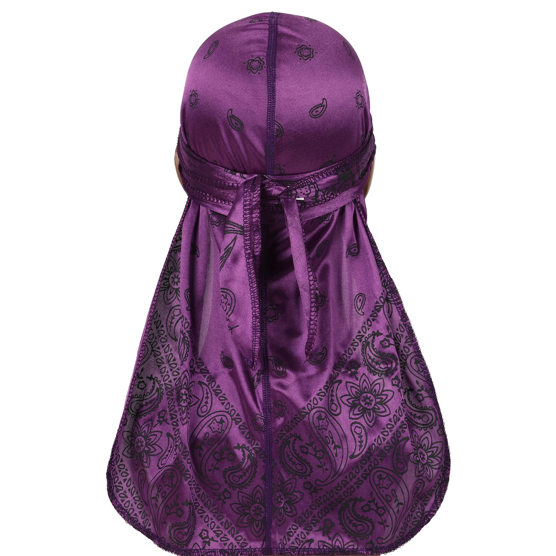 Silk Durage Headwraps Silky Satin Pirate Cap 7