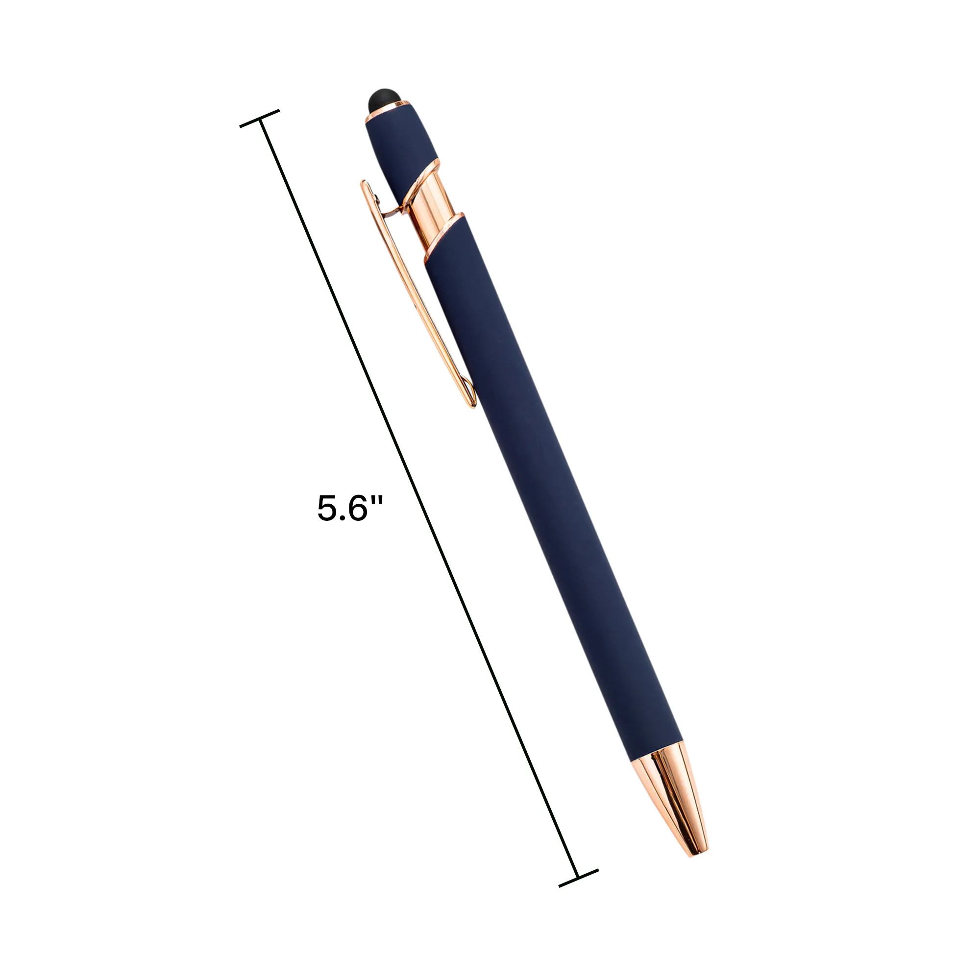 Ballpoint Pen with Stylus Tip Rose Gold 1