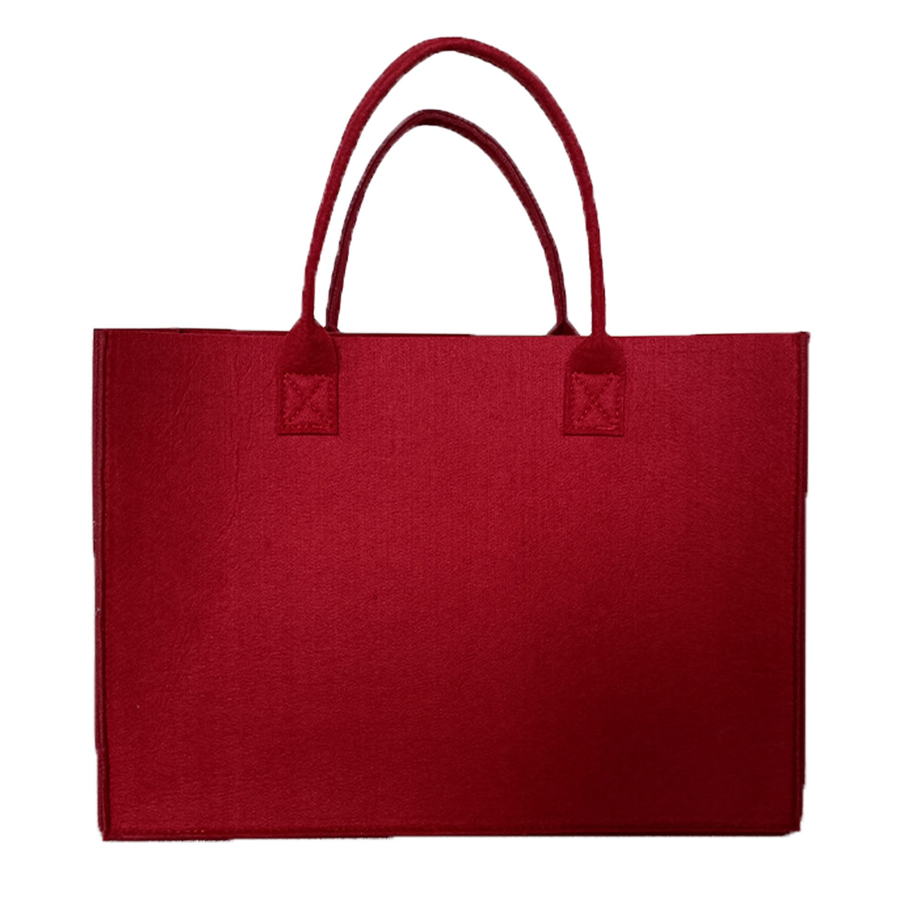 Large Felt Tote Bag, custom tote bag with logo imprint 10