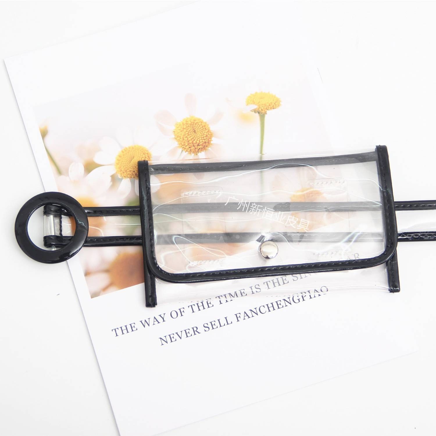 Portable Travel Clear Fanny Belt Pack 5