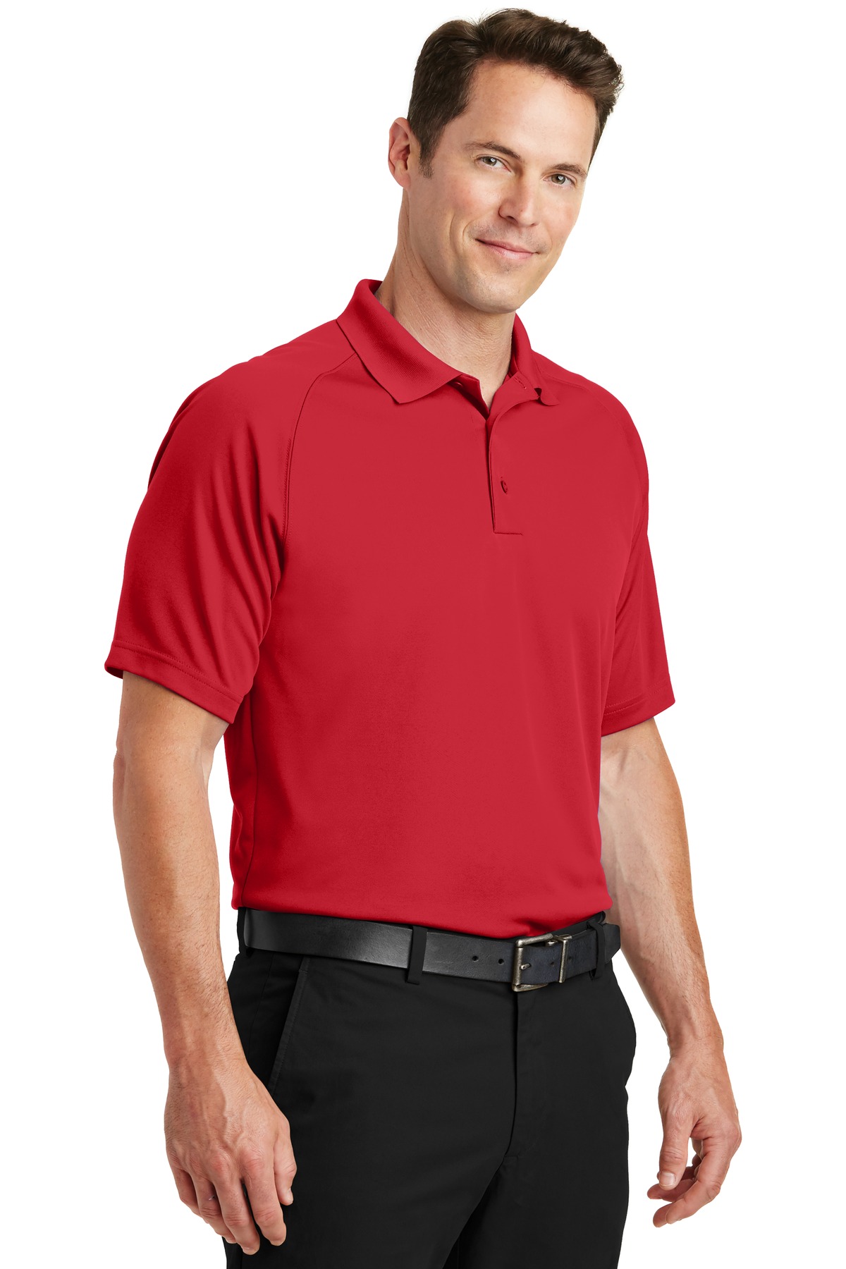 Sport-Tek Dry Zone Raglan Polo. T475 45