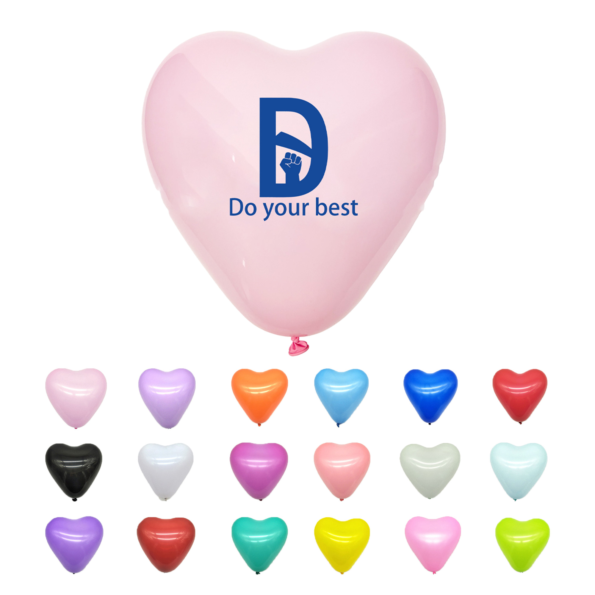 Heart-Shaped Latex Balloon MOQ 100 2
