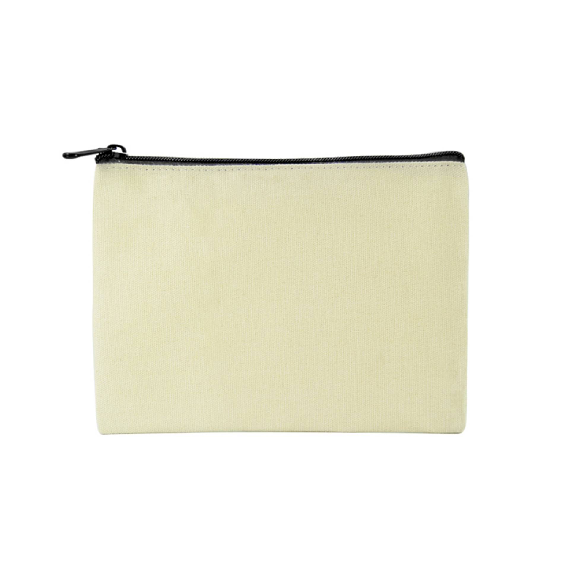 Large Blank Canvas Makeup Bag 3