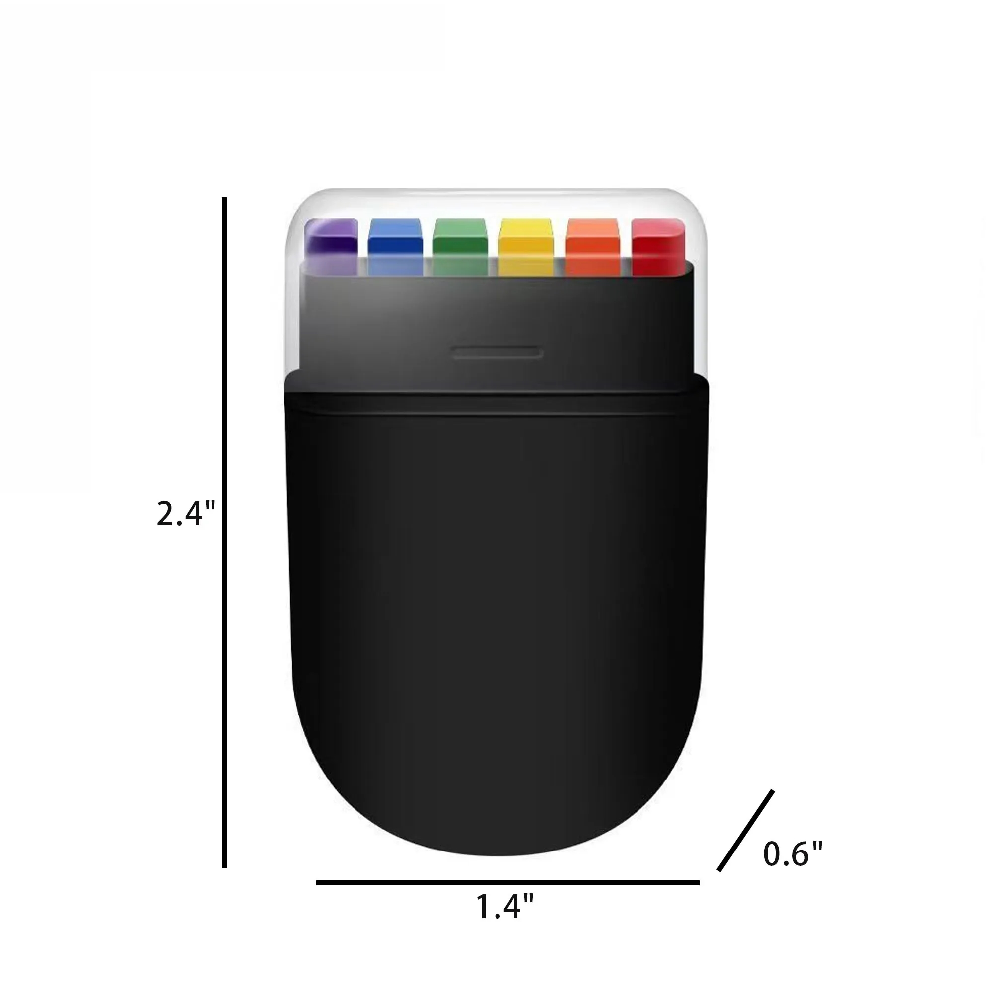 6 Color Rainbow World Cup Face Painting 3