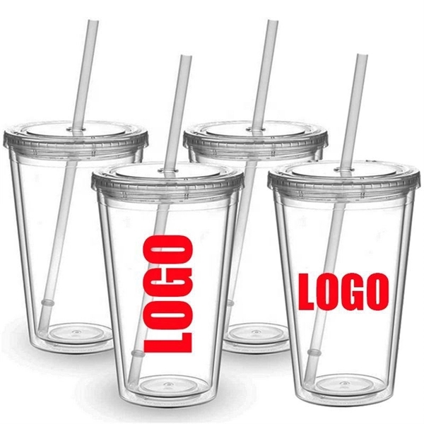 Tumbler with Straw 1