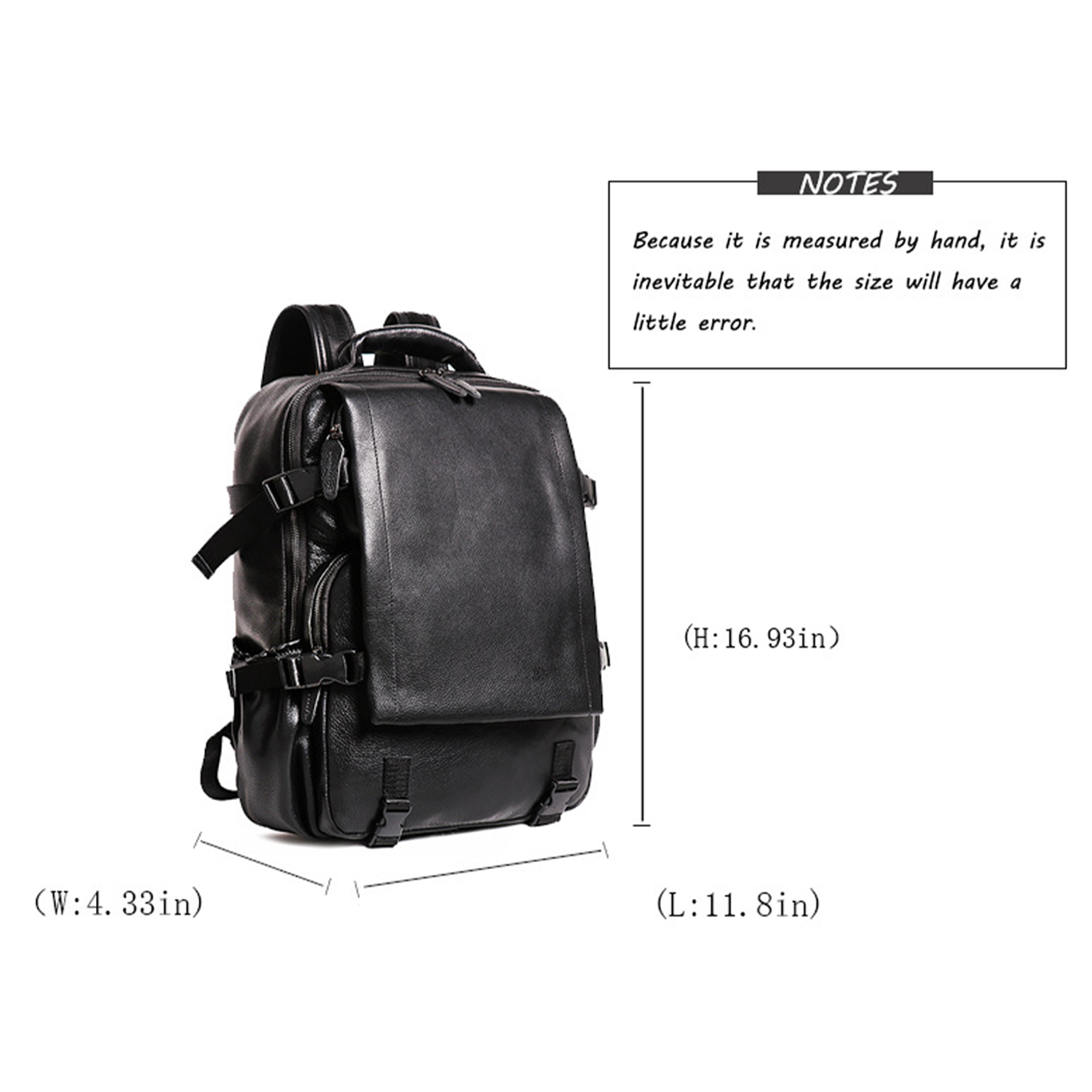 Business Leather Backpack 3