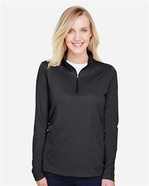 Women's Zone Sonic Heather Performance Quarter-Zip Pullover - TT31HW 37