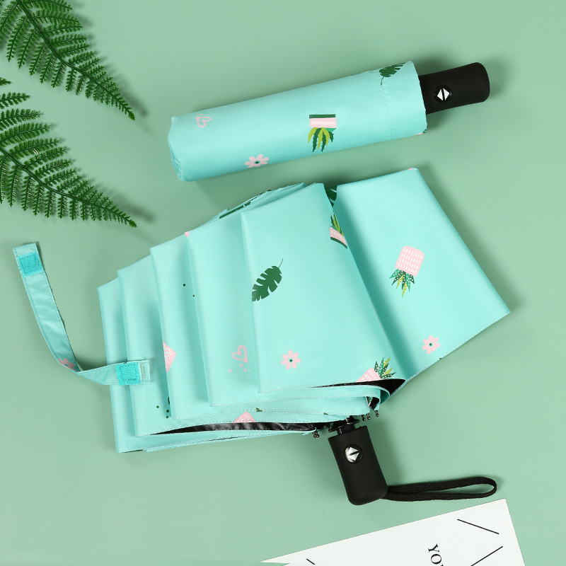 Fruits Pattern Windproof Automatic Sun/Rain Umbrella 4