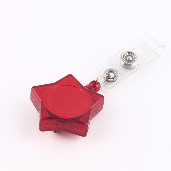 Star Shaped Retractable Badge Holders 6
