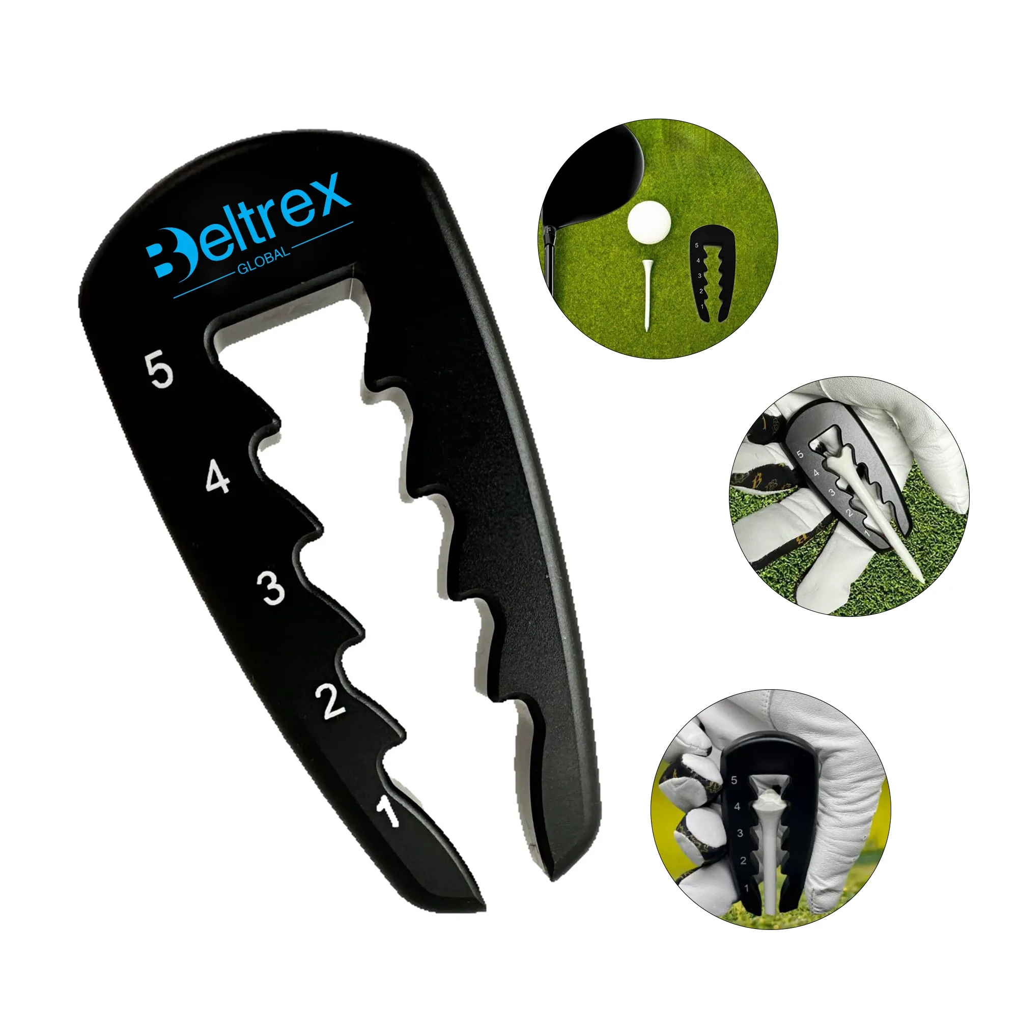 Adjustable Golf Tee Height Tool 2