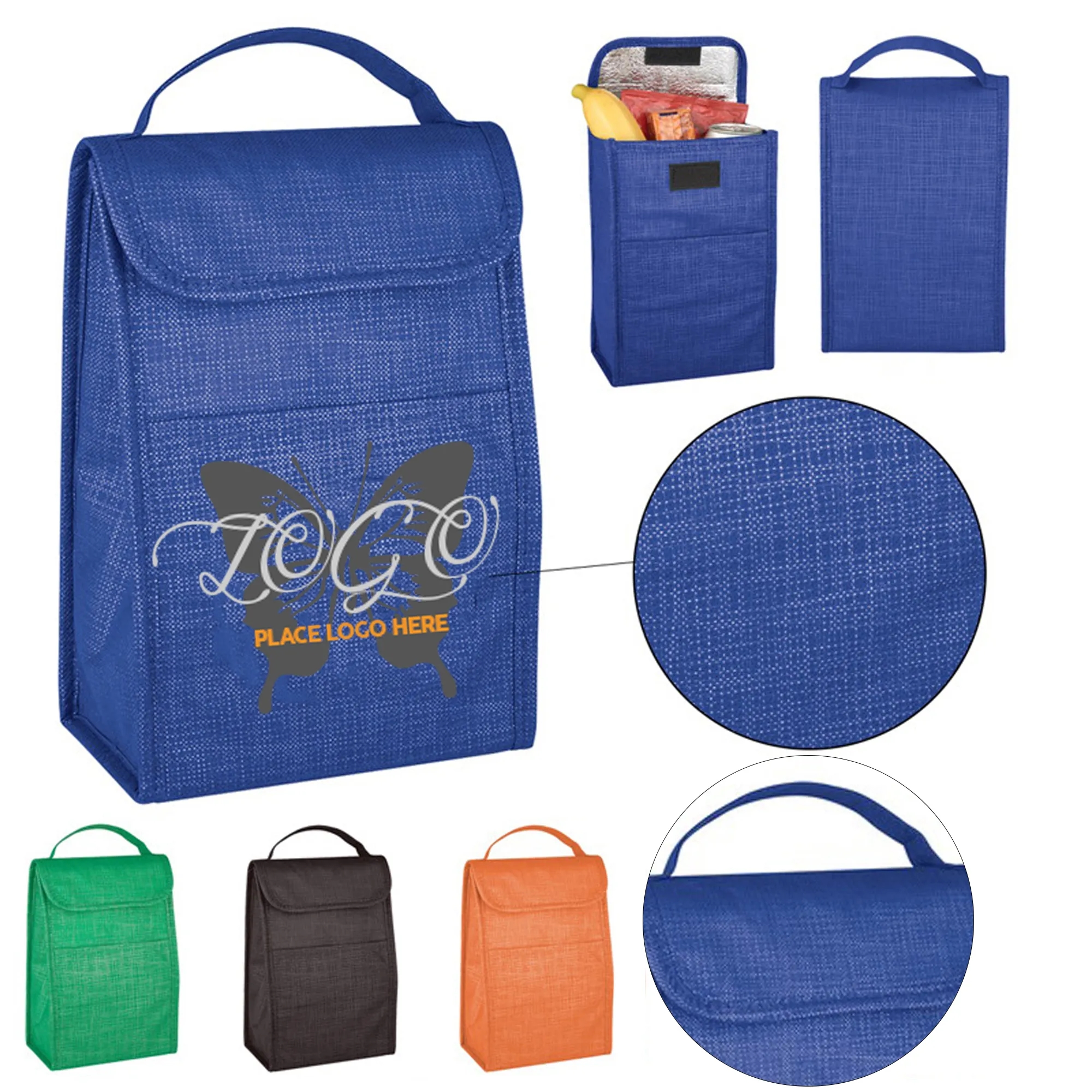 Non Woven Insulated Lunch Tote Bag 3