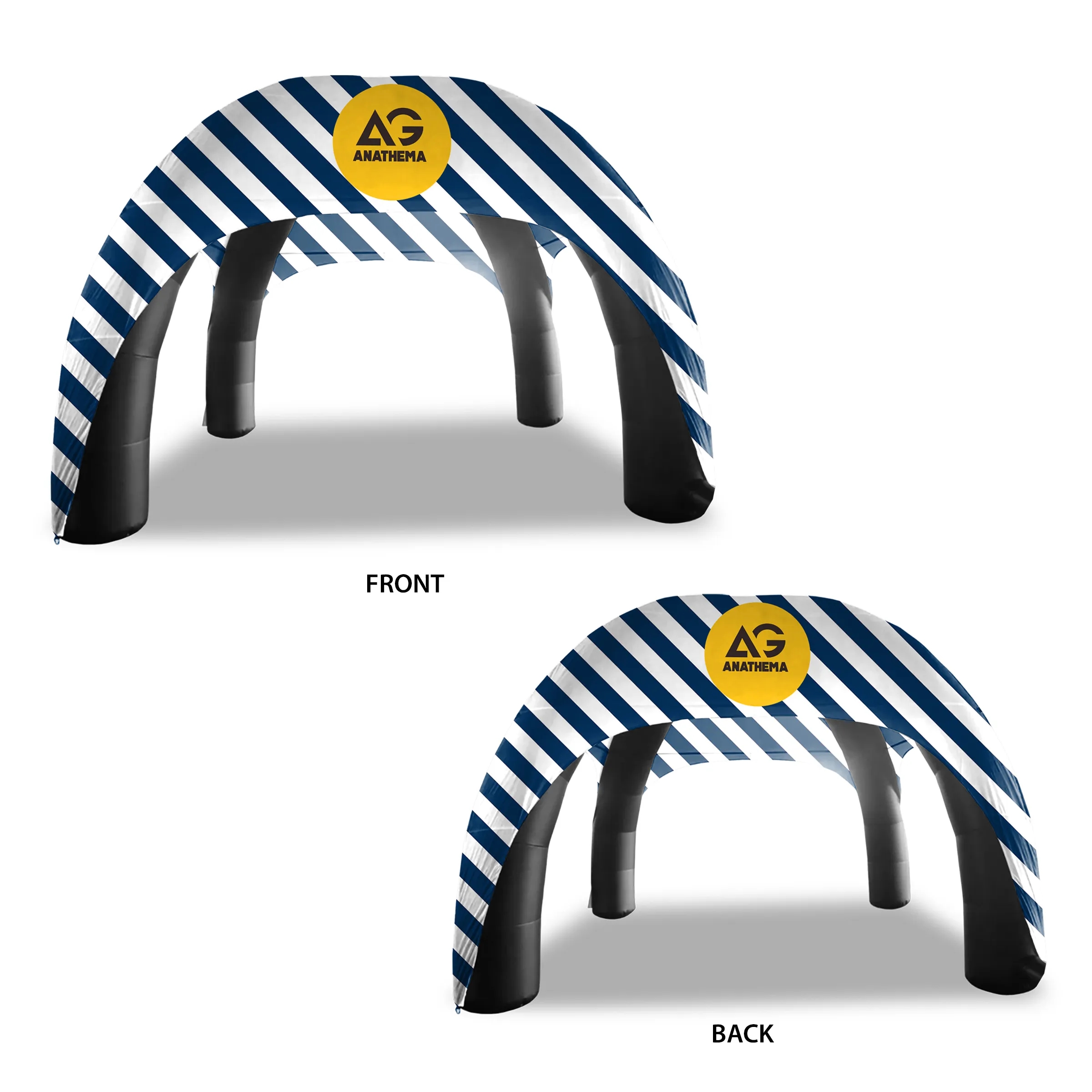 25' Custom Inflatable Spider Tent with 4 legs with Canopy 2