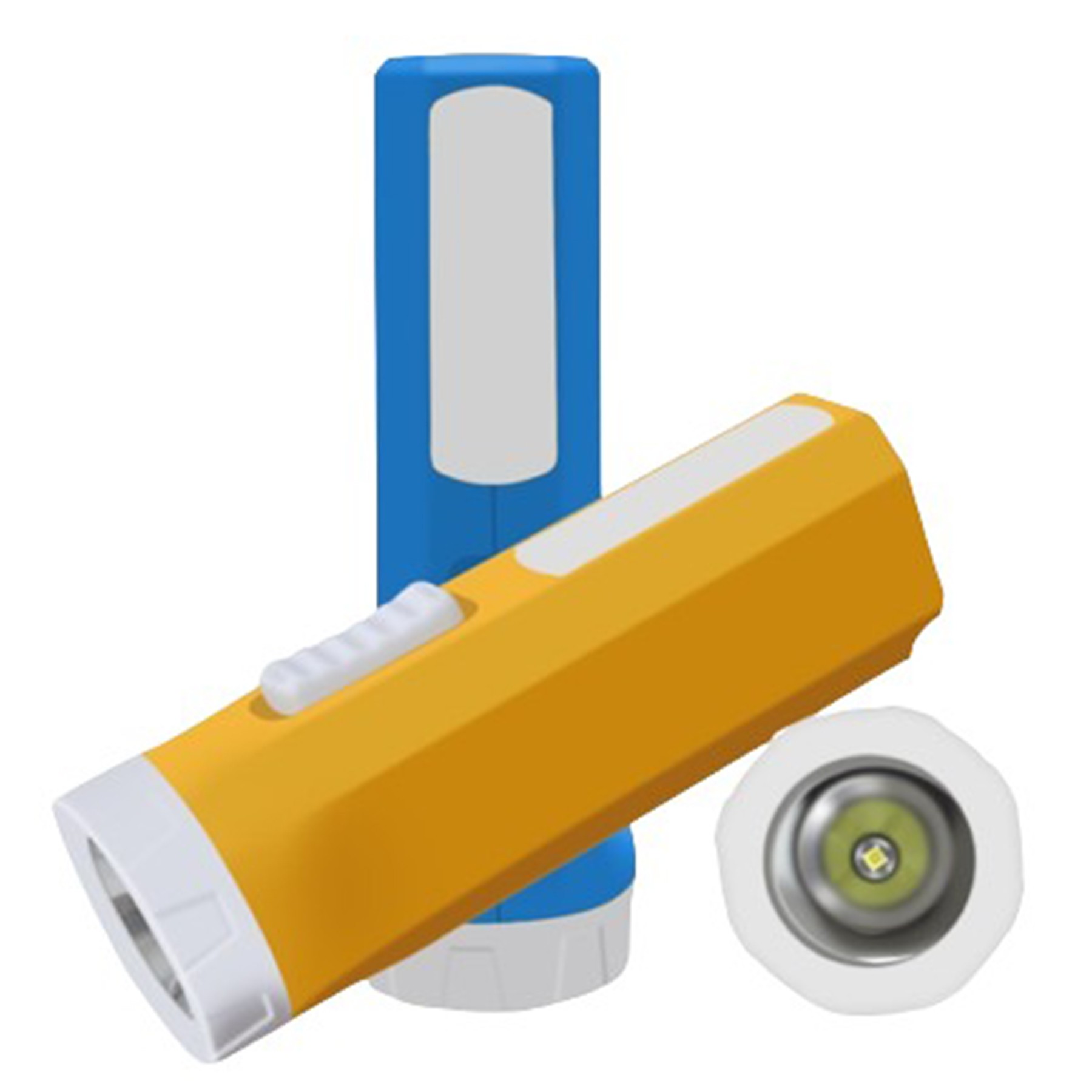 Led Flashlight With Side Light 2
