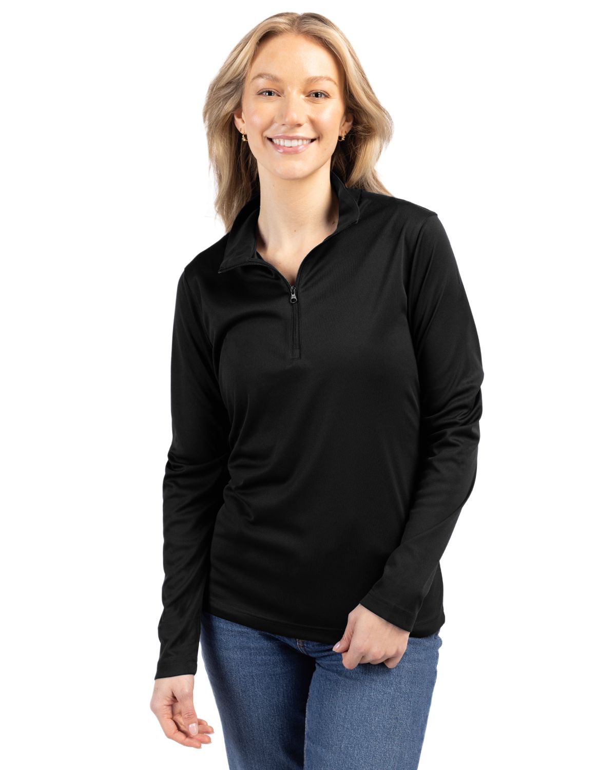 Spin Eco Performance Half Zip Womens Pullover