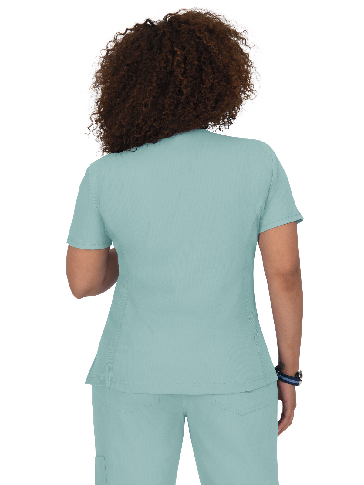 koi - Lite - Women's Three-Pocket Mock-Wrap Philosophy Top 32