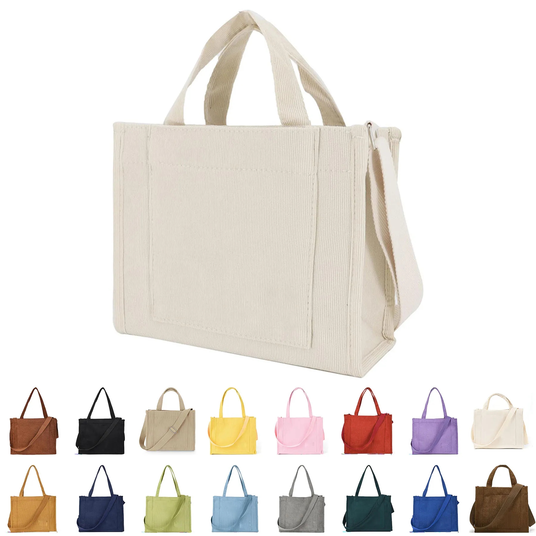 Women Corduroy Bags 5