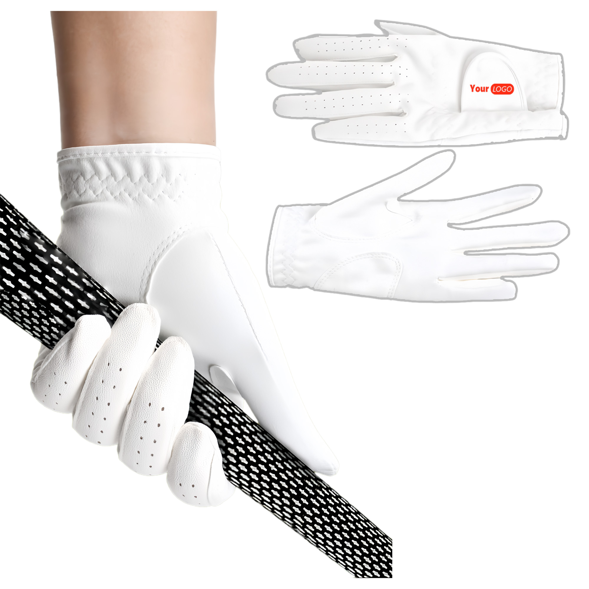 Wear-resistant And Non-slip Suede Golf Gloves 2