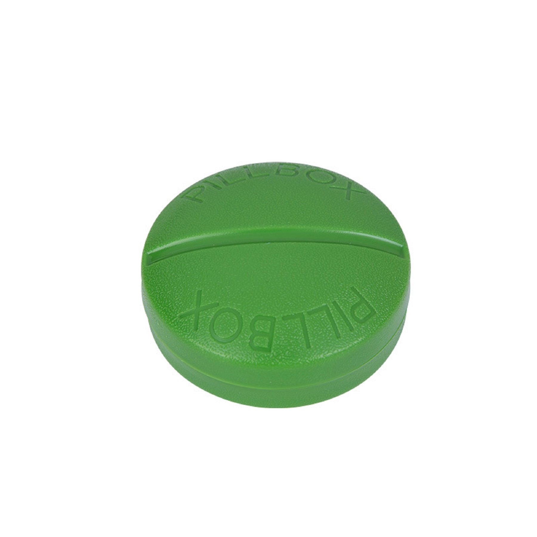 Four Grid Capsule Shaped Pill Box 2