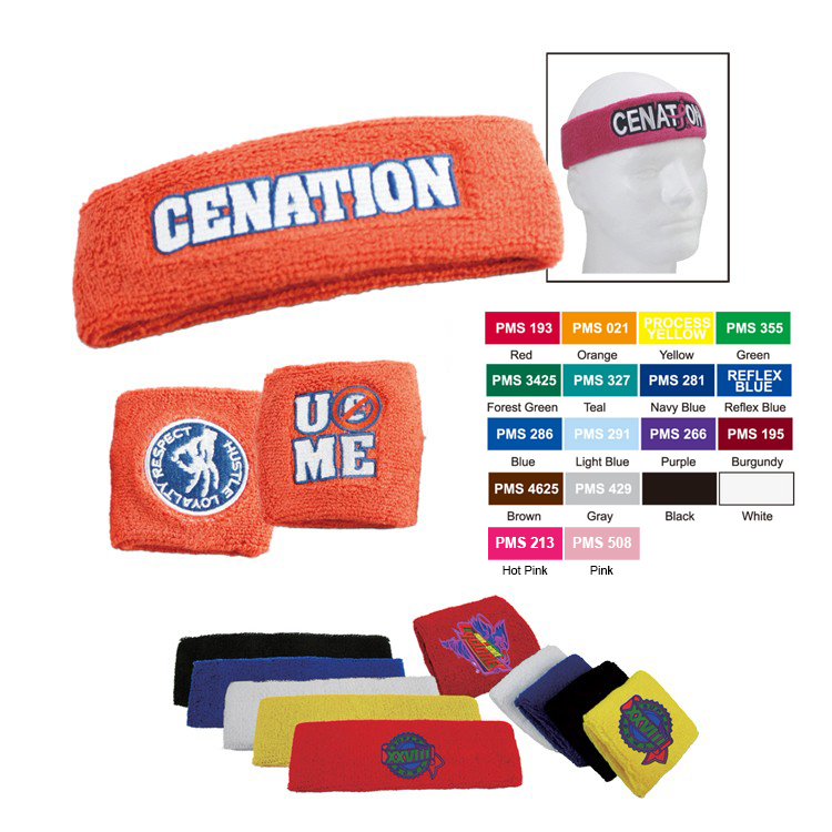 Free Shipping Soft cotton/polyester Terry Cloth Sport Kit 11