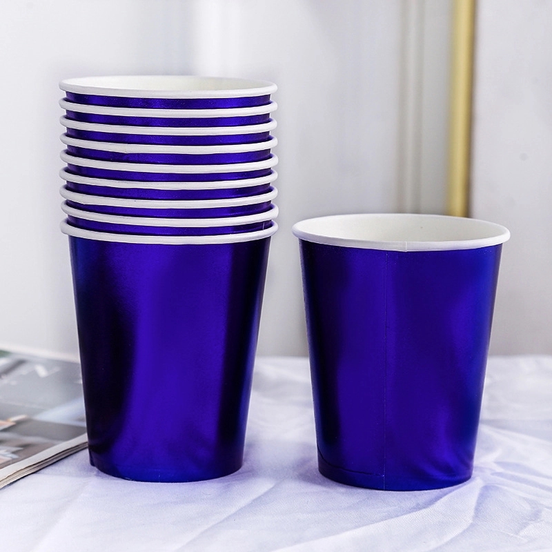 9oz Disposable Party Picnic Beverage Ice Cream Paper Cup 13