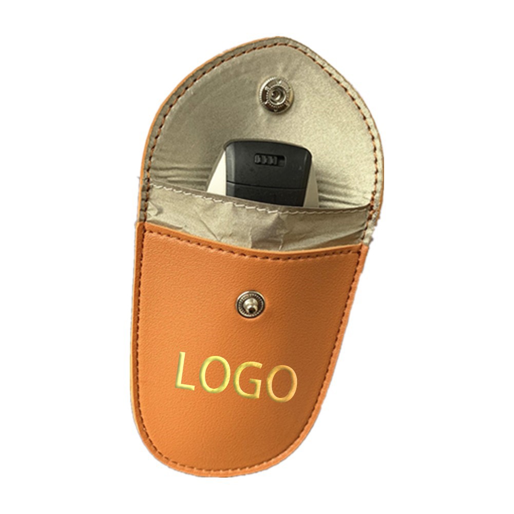 Leather RFID Shield Pouch Bag 3