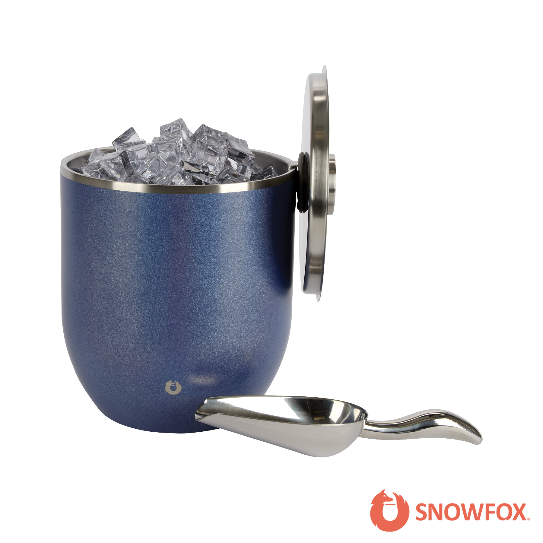 Snowfox® 3L Double Wall Stainless Steel, Vacuum Insulated Ice Bucket 42