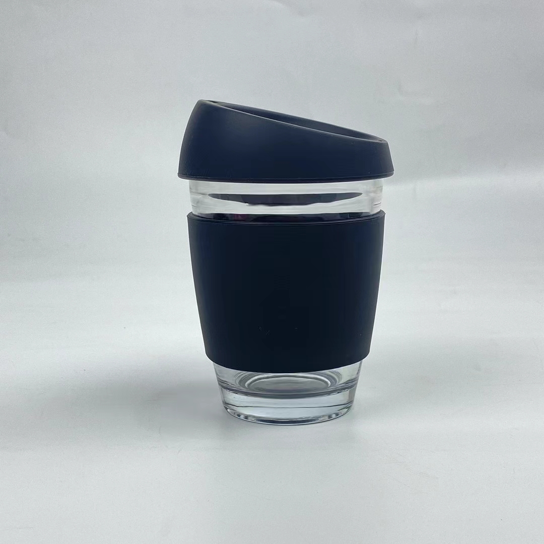 12 Oz Glass Coffee Mug 2