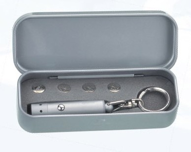 Metal Flashlight w/ White Light 2