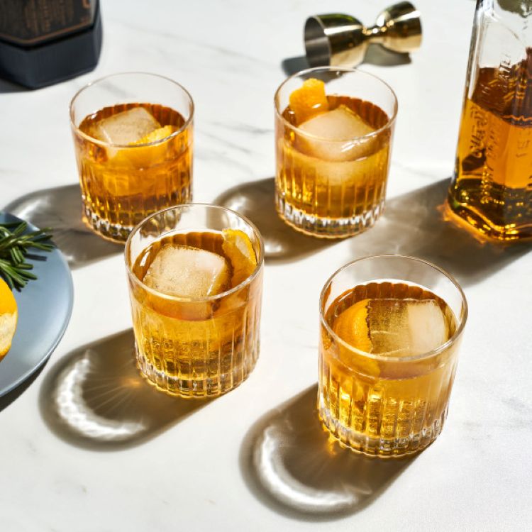 Viski® Reserve Milo Crystal Rocks Glass, set of 4 6