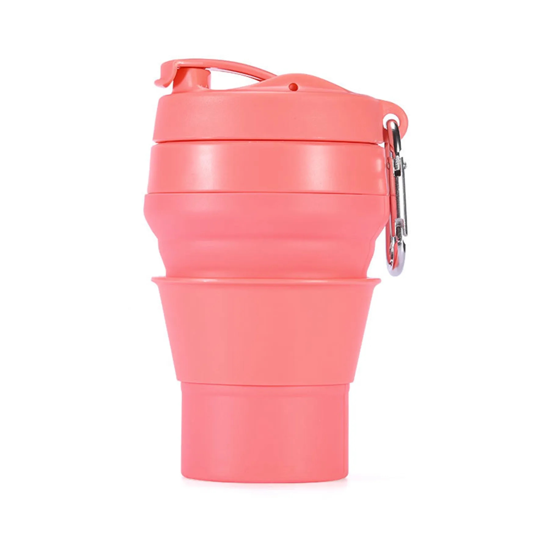 20 OZ 600ml Silicone Folding Camping Cup 4
