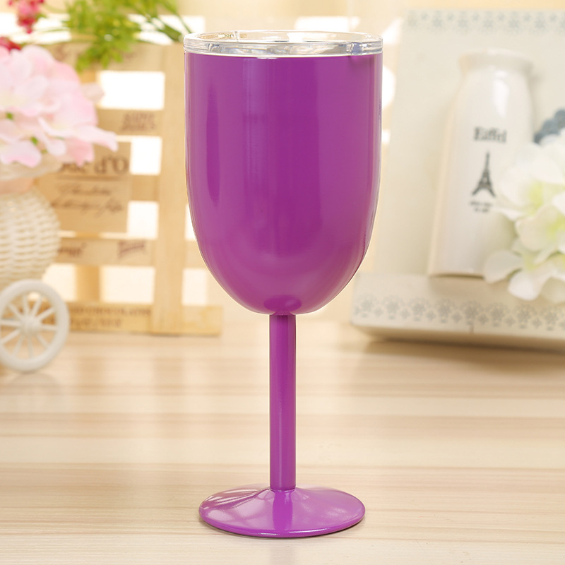 Stainless Steel Bar Restaurant Wine Glass 4