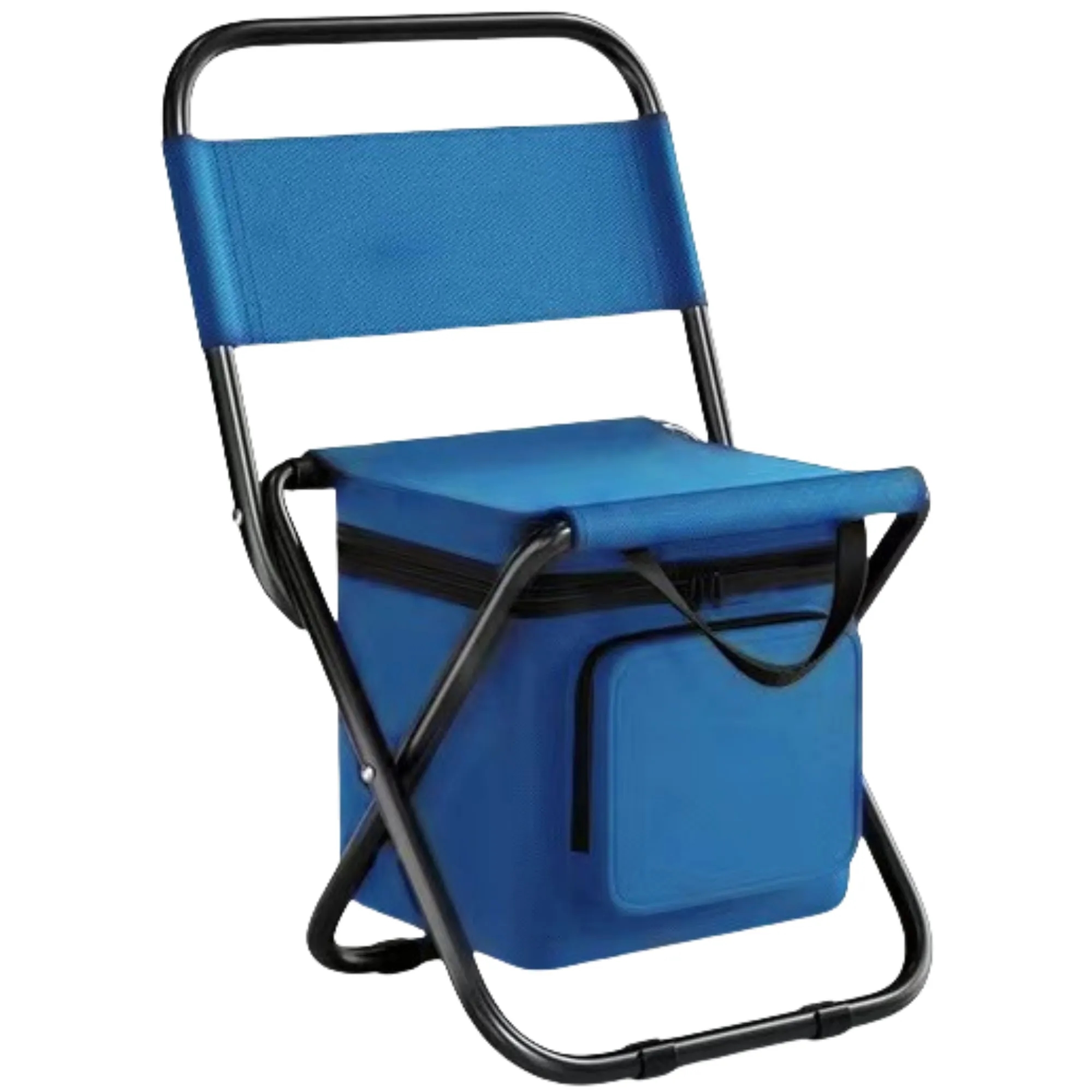 Portable Outdoor Folding Chair with Cooler Bag 6