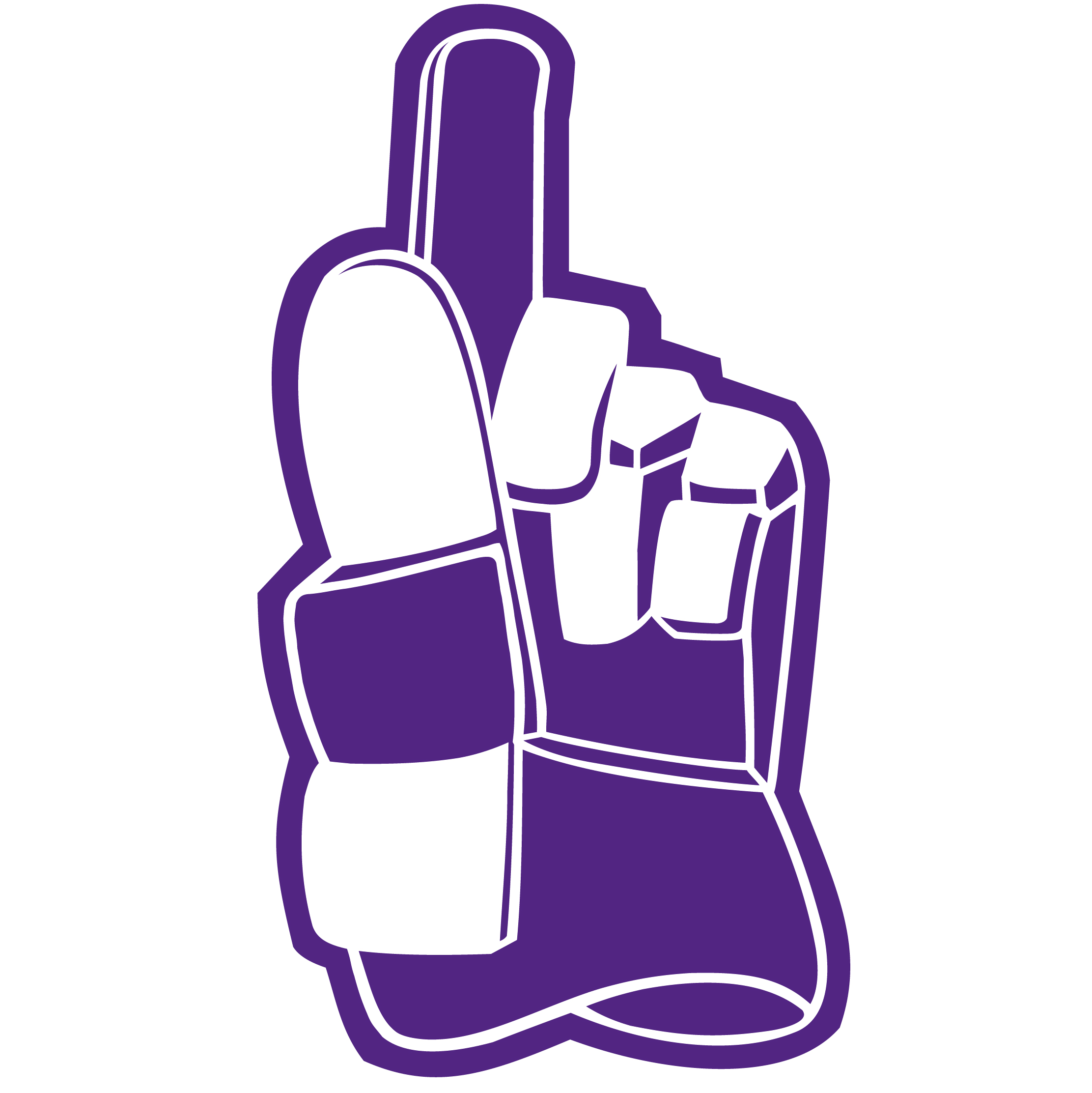 Hockey Glove Cheering Mitt 18