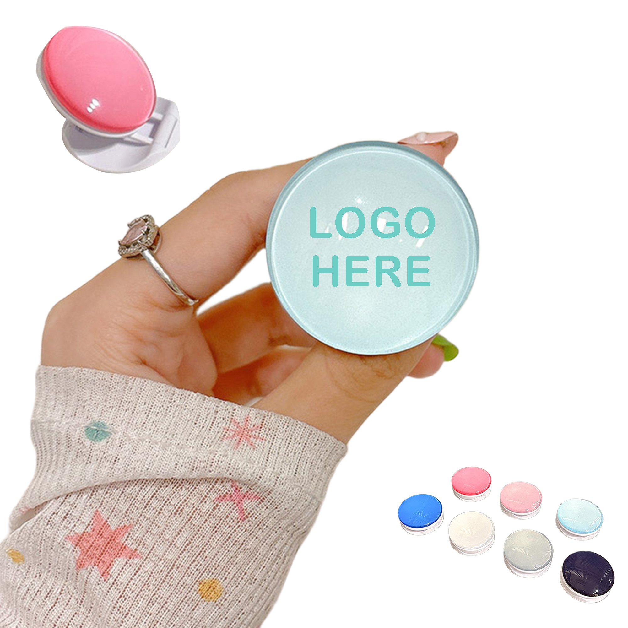 Personalized Plastic Phone Grip 2