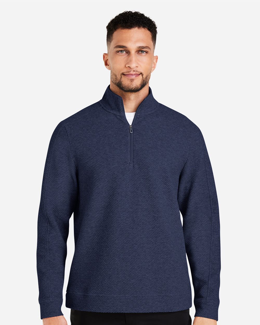 Men's Spirit Textured Quarter-Zip Pullover - NE725 41