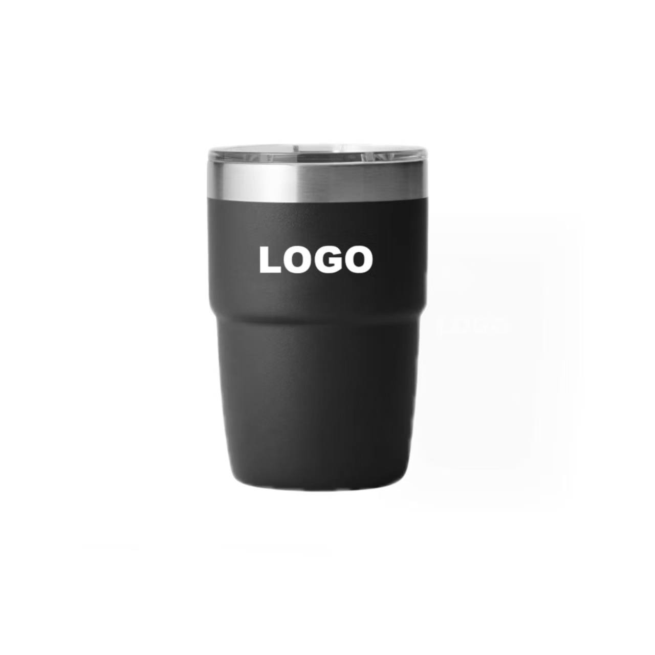 8 oz Stainless Steel Tumbler W/ Lid 8