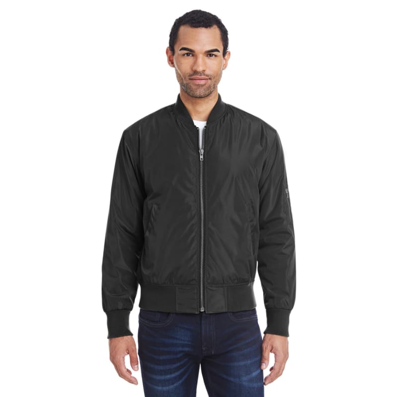 Threadfast Apparel Unisex Bomber Jacket 1
