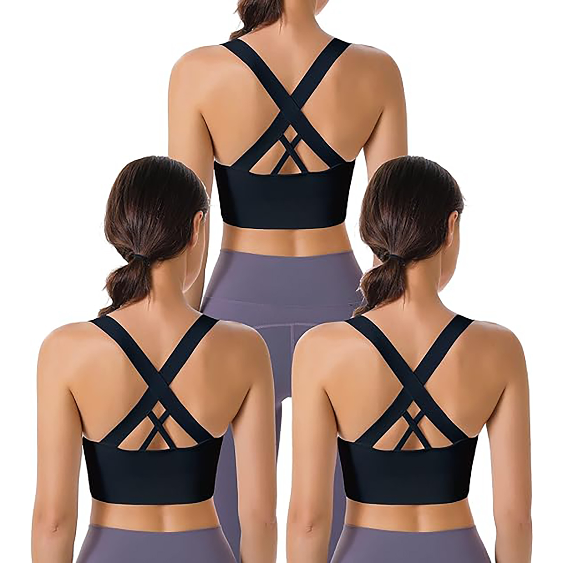 Women's Strappy Sports Bra 7