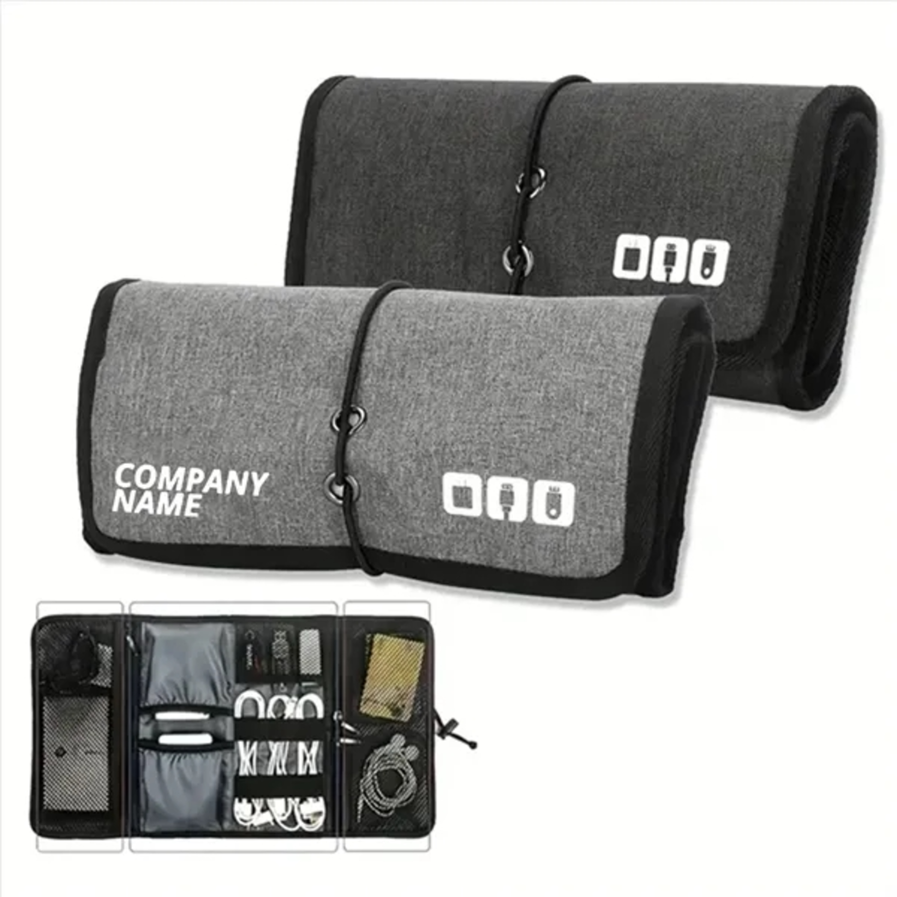 Durable Nylon Electronic Organizer Pouch
2