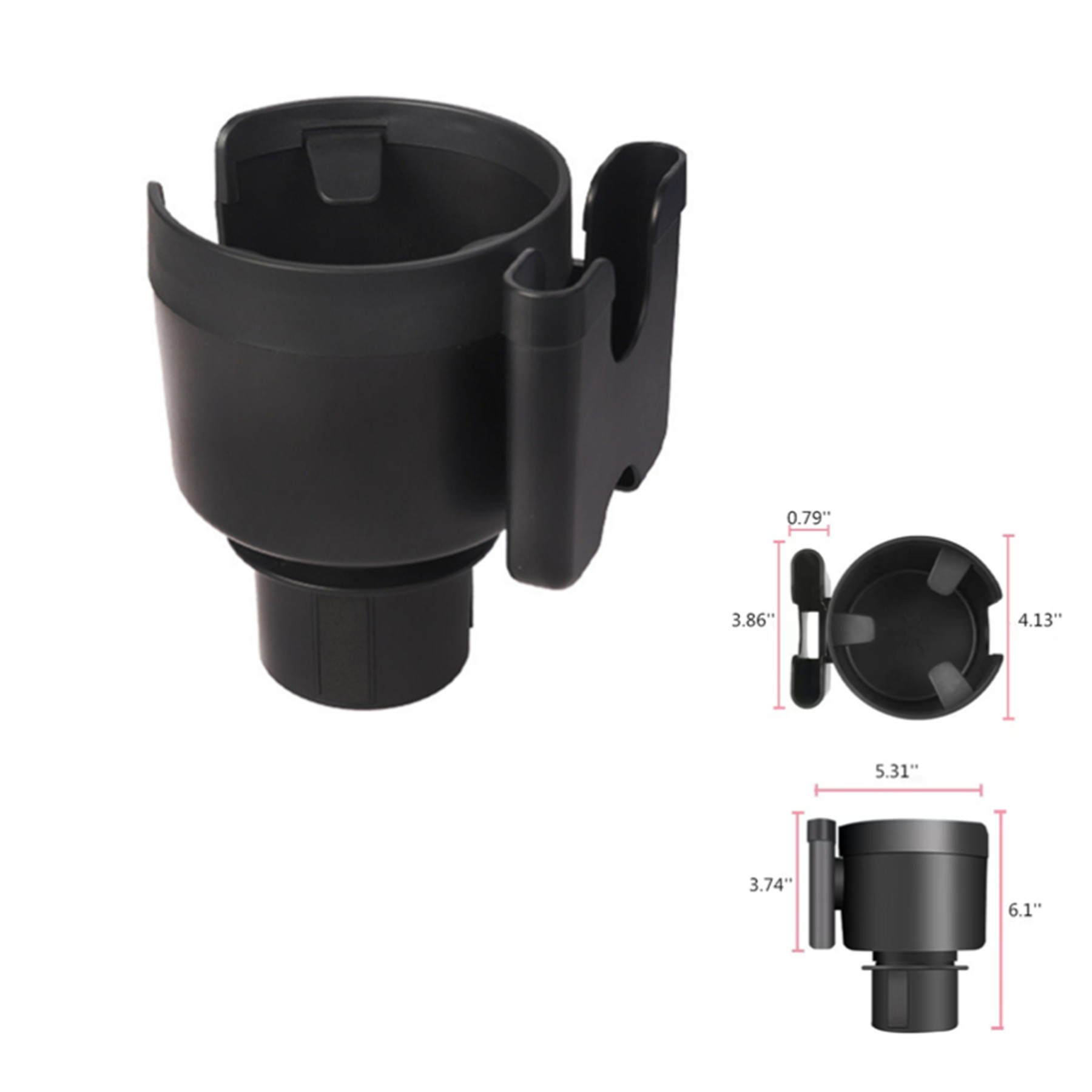 Car Cup Holder Expander Adapter 3