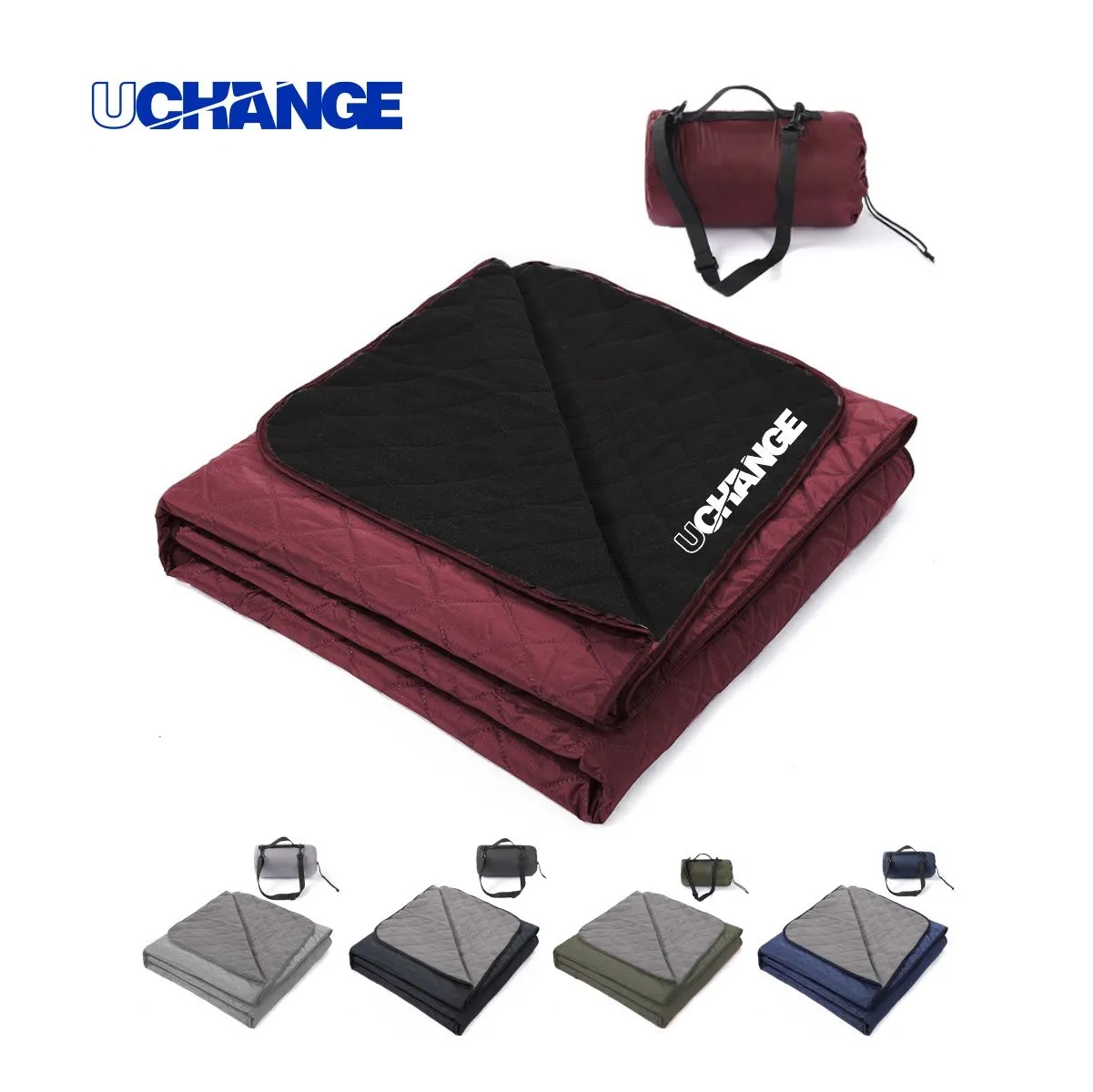 Waterproof Foldable Outdoor Picnic Blanket With Carry Bag 5