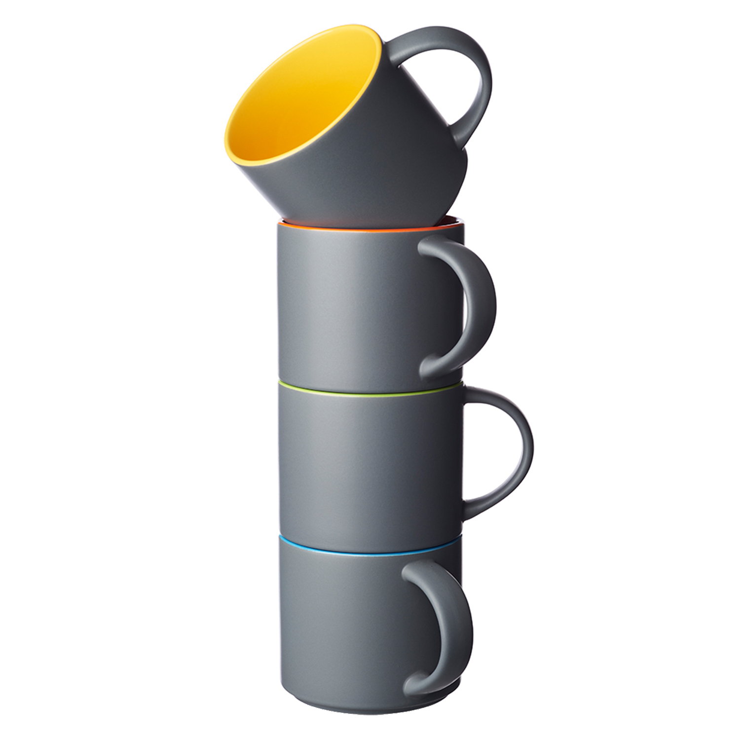 Stackable Matte Finish Ceramic Mug, 16 oz. 11
