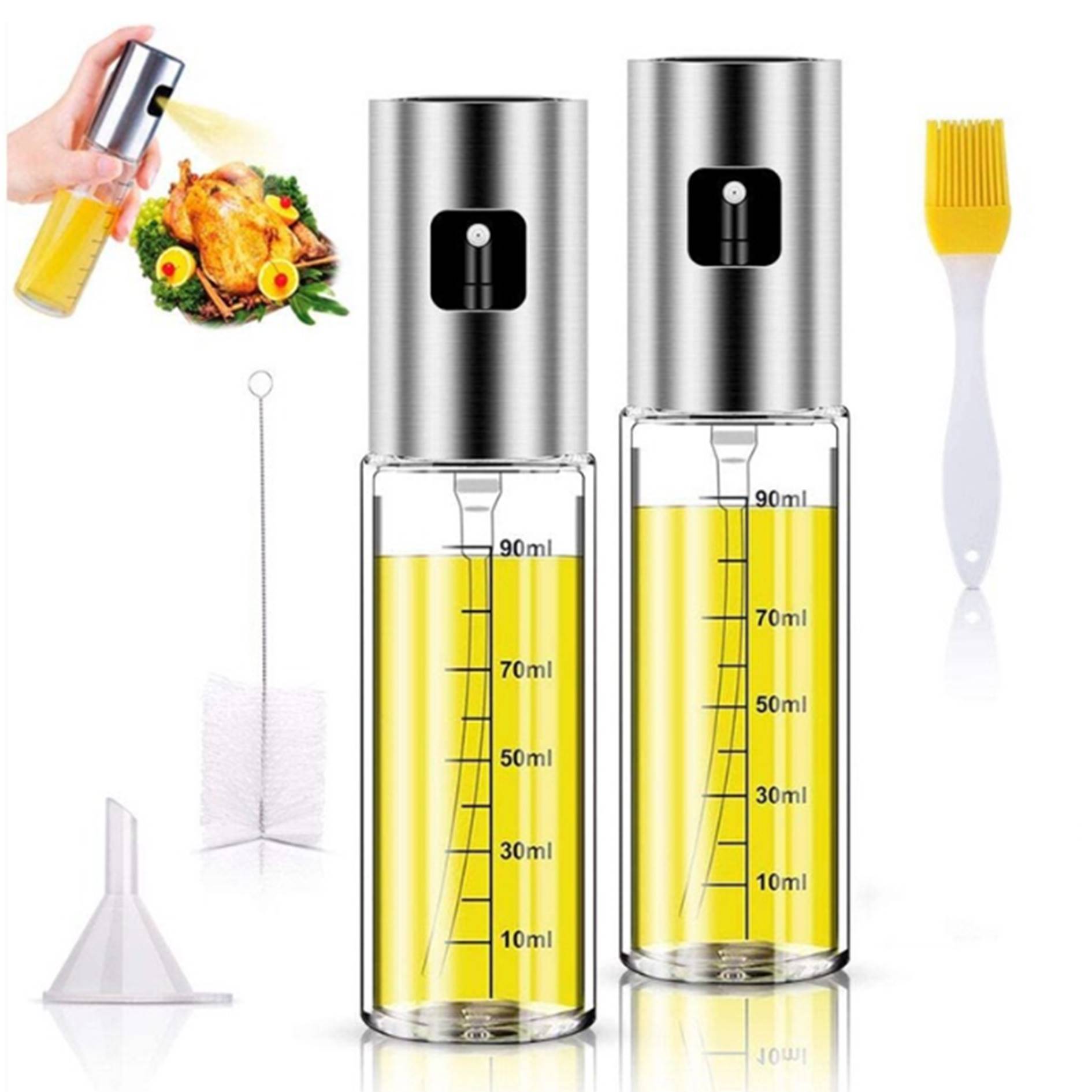 2 Piece Cooking Oil Sprayer Bottle 3